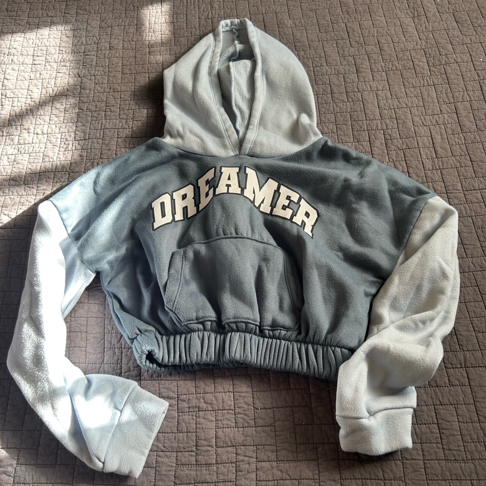cute cropped hoodie